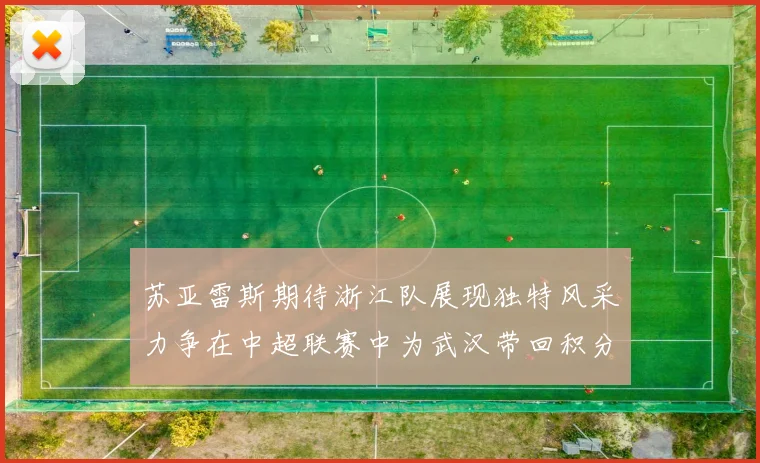 苏亚雷斯期待浙江队展现独特风采力争在中超联赛中为武汉带回积分