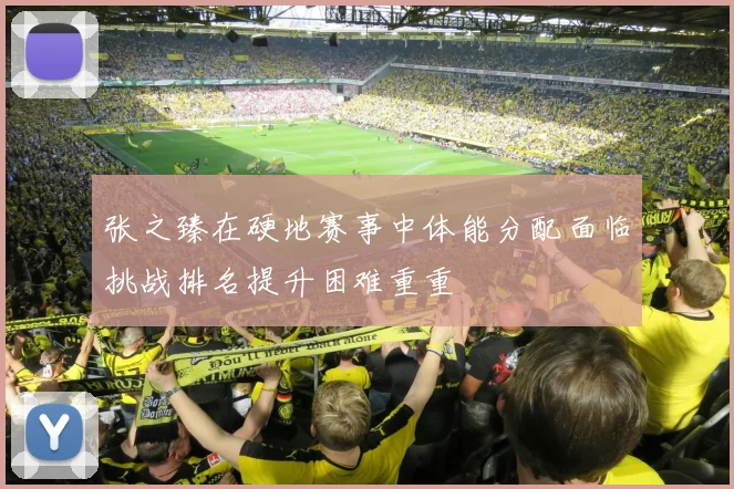 张之臻在硬地赛事中体能分配面临挑战排名提升困难重重